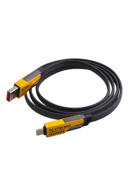 65W 4'ü 1 Arada Çoklu Şarj Kablosu – USB-C USB-A Lightning Veri ve Şarj Desteği Yeni Nesil