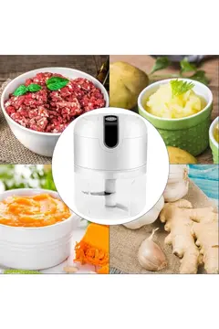 Rondo Doğrayıcı 250 ML Taşınabilir USB Şarjlı Pratik El Rondo Blender Yeni Nesil