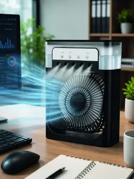 Serinletici Fan Type-C Bağlantı Zamanlayıcı 7 Renk Ambiyans Işığı