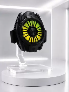 RGB Fan Aydınlatmalı Sessiz Çalışan Telefon Soğutucu
