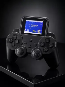 520 Oyunlu Taşınabilir El Oyun Konsolu TV Bağlantılı Şarjlı Gamepad