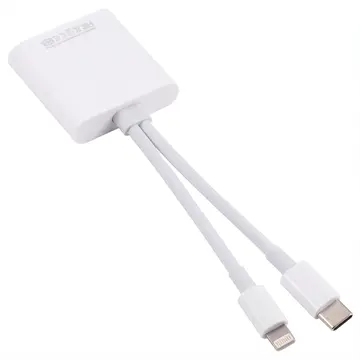 ALLY  NK-101YST PRO Type-c/Lightning to SD-TF Kart Çevirici Adaptör