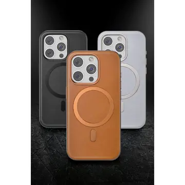 Venco  İphone 15 Pro Max Puskas Magsafe Kapak - Siyah
