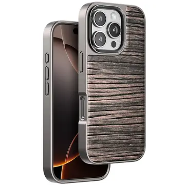 Venco  İphone 16 Pro Wave Kapak - Kahverengi