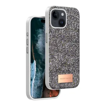 Onegif  İphone 14 Bright Simli Kapak - Gümüş
