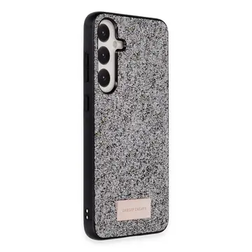 Onegif Samsung Galaxy A05s Bright Simli Kapak - Gümüş