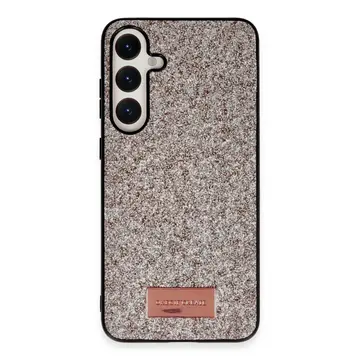 Onegif Samsung Galaxy A05s Bright Simli Kapak - Gold