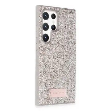 Onegif Samsung Galaxy S23 Ultra Bright Simli Kapak - Gold