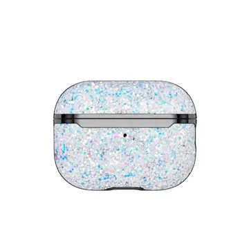 Onegif  Airpods Pro 2 (2.nesil) Bright Simli Airpods Kapak - Gümüş
