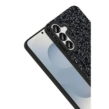 Onegif Samsung Galaxy S25 Plus Bright Simli Kapak - Siyah