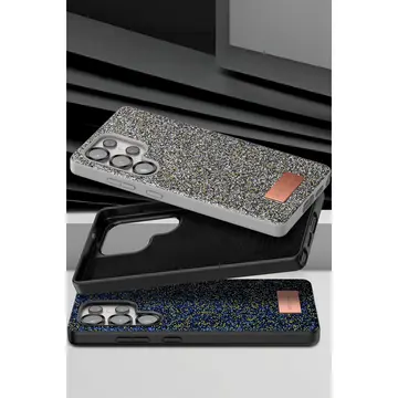 Onegif Samsung Galaxy S25 Ultra Bright Simli Kapak - Pembe