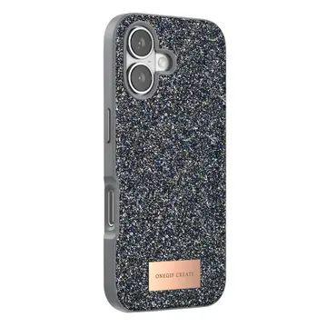 Onegif  İphone 17 Bright Simli Kapak - Gümüş