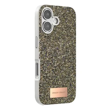 Onegif  İphone 17 Bright Simli Kapak - Çöl Titanyum