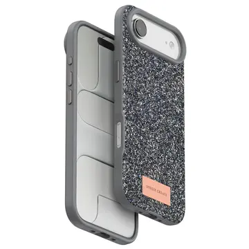 Onegif  İphone 17 Air Bright Simli Kapak - Gümüş