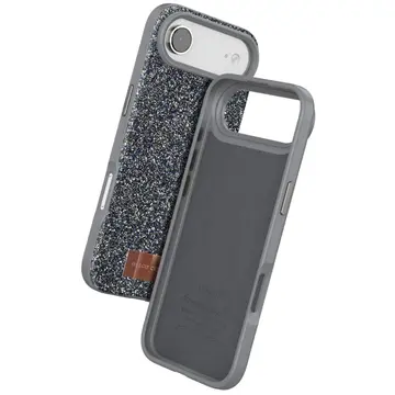Onegif  İphone 17 Air Bright Simli Kapak - Gümüş