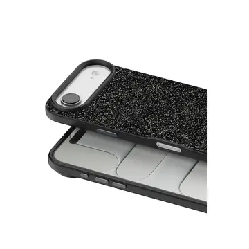 Onegif  İphone 17 Air Bright Simli Kapak - Siyah