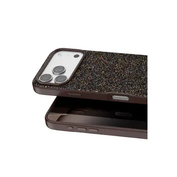 Onegif  İphone 17 Pro Max Bright Simli Kapak - Gold