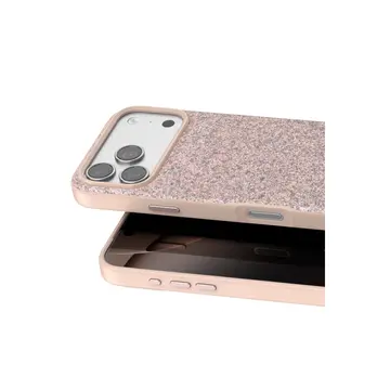 Onegif  İphone 17 Pro Max Bright Simli Kapak - Pembe