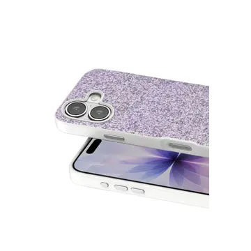 Onegif  İphone 17 Bright Simli Kapak - Lila