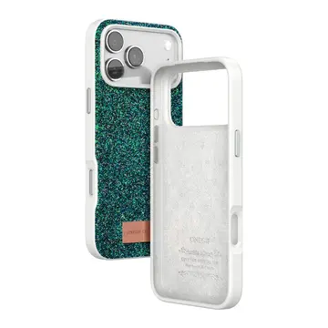 Onegif  İphone 17 Pro Bright Simli Kapak - Koyu Yeşil
