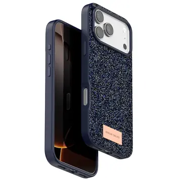 Onegif  İphone 17 Pro Max Bright Simli Kapak - Mavi