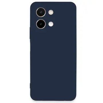 Vivo Y28 Kılıf First Silikon - Lacivert