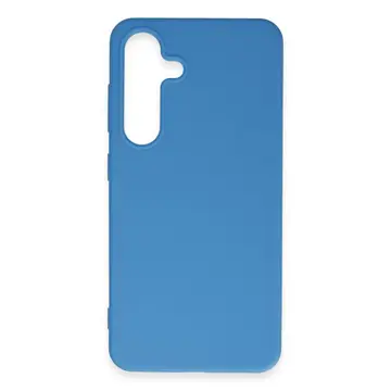 Samsung Galaxy S24 Plus Kılıf First Silikon - Mavi