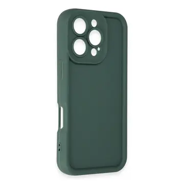 İphone 16 Pro Max Kılıf Viera Silikon - Koyu Yeşil