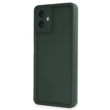Samsung Galaxy A06 Kılıf Viera Silikon - Koyu Yeşil