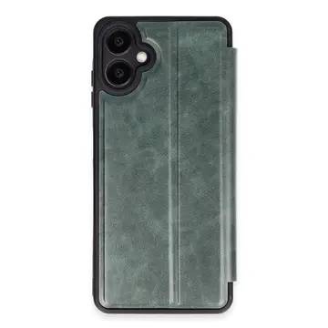 Samsung Galaxy A06 Kılıf Flip Cover - Koyu Yeşil
