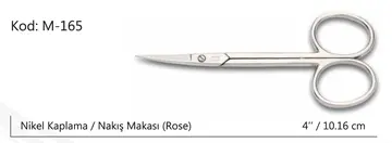 Europe Nakış Makası Süper Kalite No:4 10,16 Cm