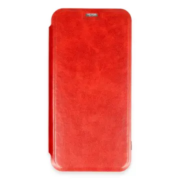 İphone 16 Kılıf Flip Cover - Kırmızı