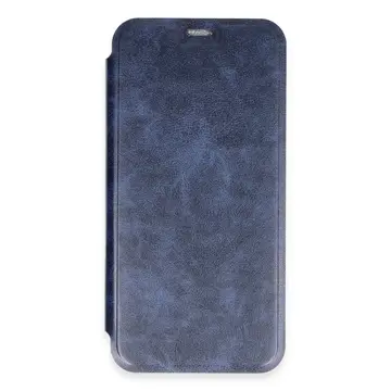 İphone 16 Plus Kılıf Flip Cover - Lacivert