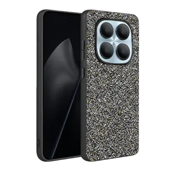 Onegif Xiaomi Redmi Note 15 4g Bright Simli Kapak - Gold