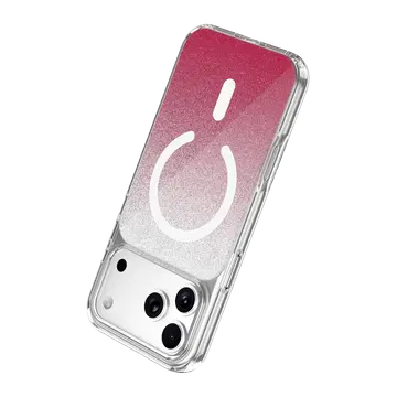 Onegif  İphone 17 Pro Max Sora Simli Magsafe Kapak - Kırmızı