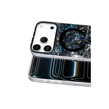 Onegif  İphone 17 Pro Max Mila Dalgalı Magsafe Kapak - Lacivert