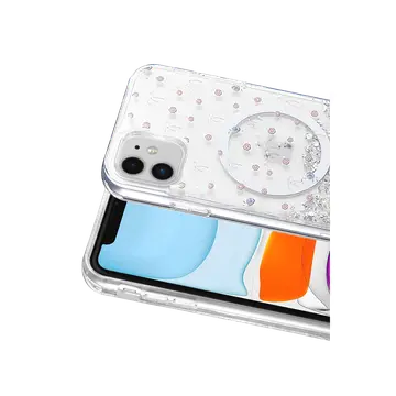 Onegif  İphone 11 Misk Simli Magsafe Kapak - Desen 1