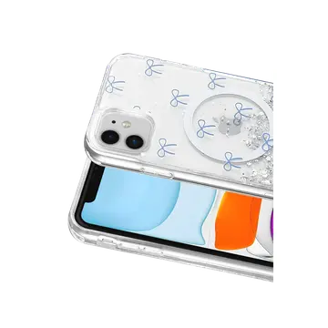 Onegif  İphone 11 Misk Simli Magsafe Kapak - Desen 3