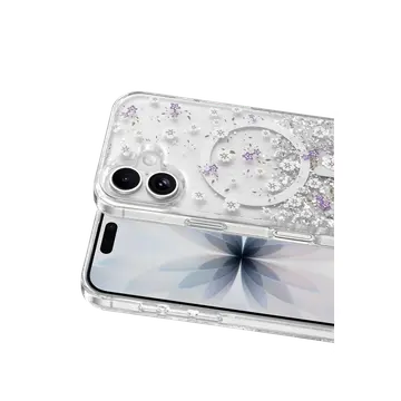Onegif  İphone 17 Misk Simli Magsafe Kapak - Desen 2