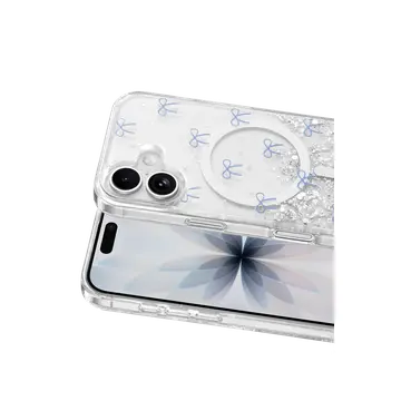 Onegif  İphone 17 Misk Simli Magsafe Kapak - Desen 3