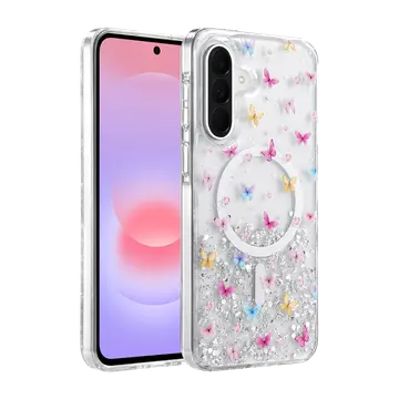 Onegif Samsung Galaxy A57 5g Misk Simli Magsafe Kapak - Desen 4