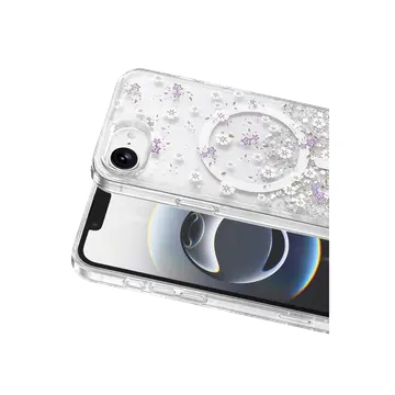 Onegif  İphone 17e Misk Simli Magsafe Kapak - Desen 2