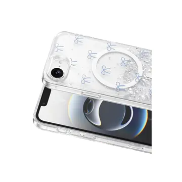 Onegif  İphone 17e Misk Simli Magsafe Kapak - Desen 3