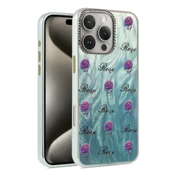 İphone 16 Pro Max Kılıf Blade Aynalı Desenli Kapak - Desen 9