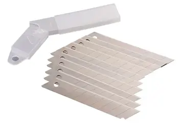 Maket Bıçağı - Falçata Ağzı - Yedeği Kalın 18mm - 100 Adet