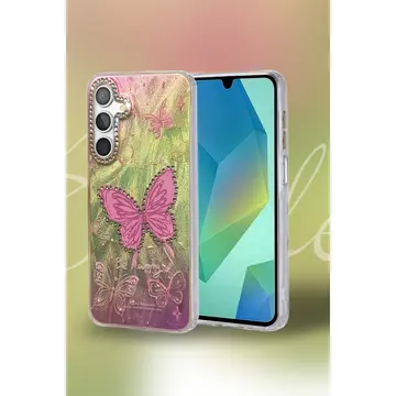 Samsung Galaxy A25 5g Kılıf Blade Aynalı Desenli Kapak - Desen 7