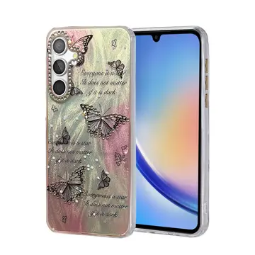 Samsung Galaxy A34 5g Kılıf Blade Aynalı Desenli Kapak - Desen 6
