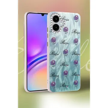 Samsung Galaxy A06 Kılıf Blade Aynalı Desenli Kapak - Desen 8
