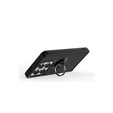 Xiaomi Mi 15 Pro Kılıf Montreal Yüzüklü Silikon Kapak - Siyah