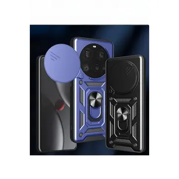Xiaomi Mi 15 Ultra Kılıf Pars Lens Yüzüklü Silikon - Lacivert